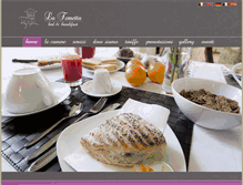 Tablet Screenshot of latorrettabedandbreakfast.com